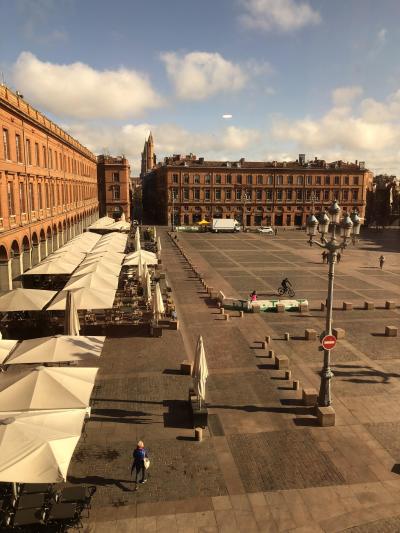 部屋から見えるキャピトル広場！