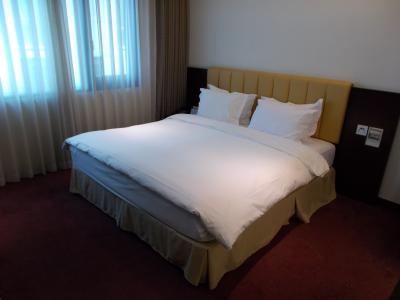 ダブルベットルームです。