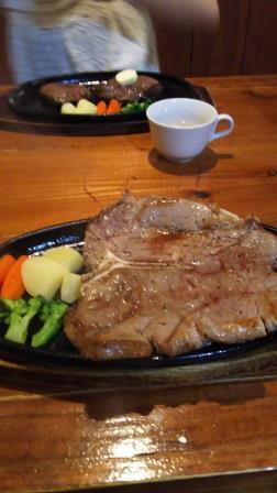 ジャンボステーキ！