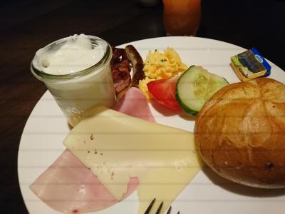 朝食ビュッフェ