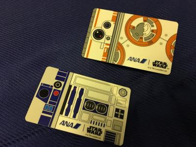 Star Wars JET 搭乗記念カード