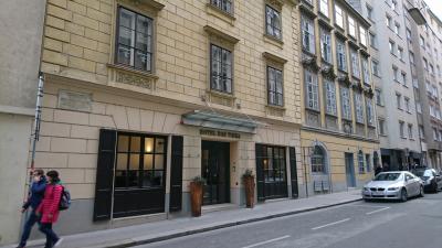 ウィーン中心部にあり、観光にはとても便利。