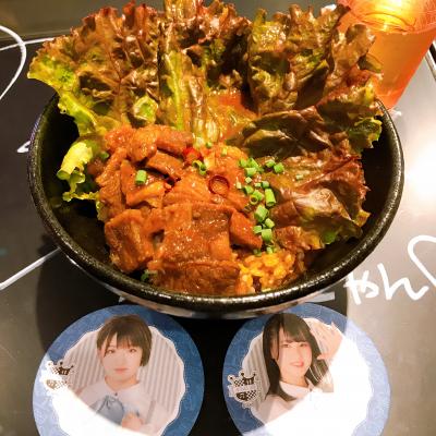 AKB48カフェ「お肉もりもり食べーる丼」