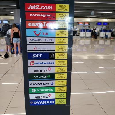 ザグレブ乗り継ぎ35分！！要注意！　ドブロブニクDBV→ザグレブZAG→ウィーンVIE