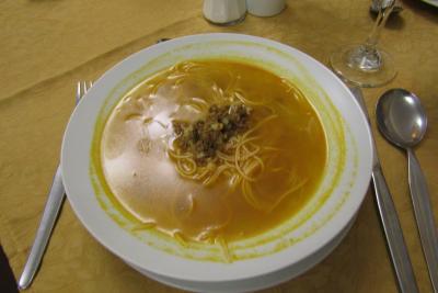 夕食のメインです。夜22時ごろです。