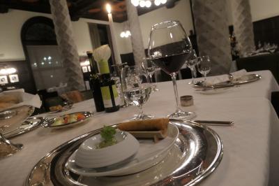 夕食のテーブル