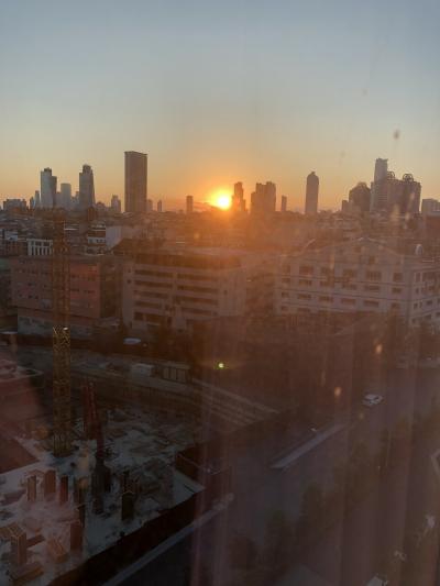 朝日の見えるお部屋でした