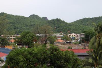 山側の部屋からの景色