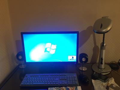 パソコンが備えられたお部屋でした。