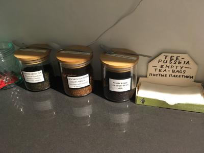 無料サービスの茶葉。どれも美味しかった！