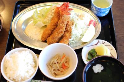 エビフライが大きい