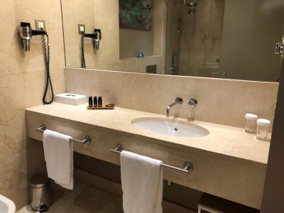 ドライヤーは備え付けですが、ハイパワー