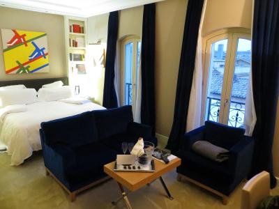 静かで寛げる室内