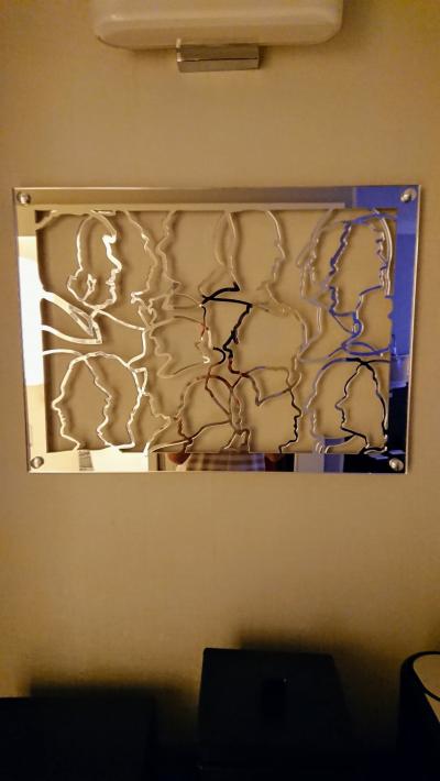 大統領のシルエットが！