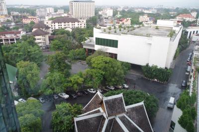 プール側は、さらに綺麗な眺望が楽しめました。