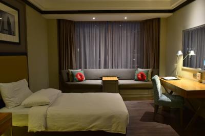 一人旅には十分すぎる広さでした。