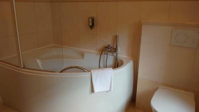 バスタブ付きでリラックスできました