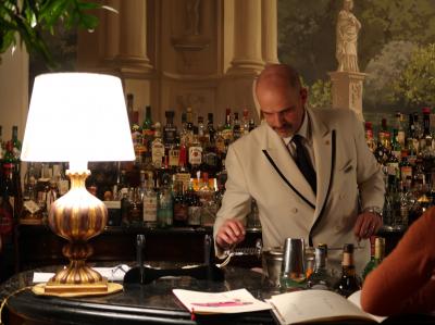 ウィンターガーデン・バーのシャンパンサービス