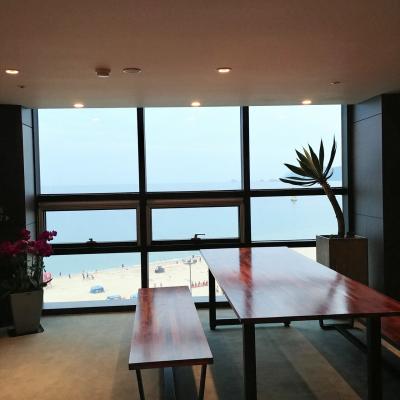 フロントからの眺めも良い。