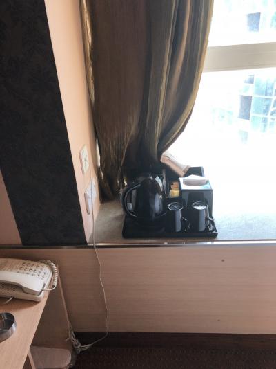 お茶セットあり！湯沸かし器あり！