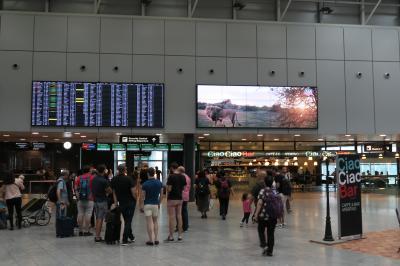 コンパクトな空港