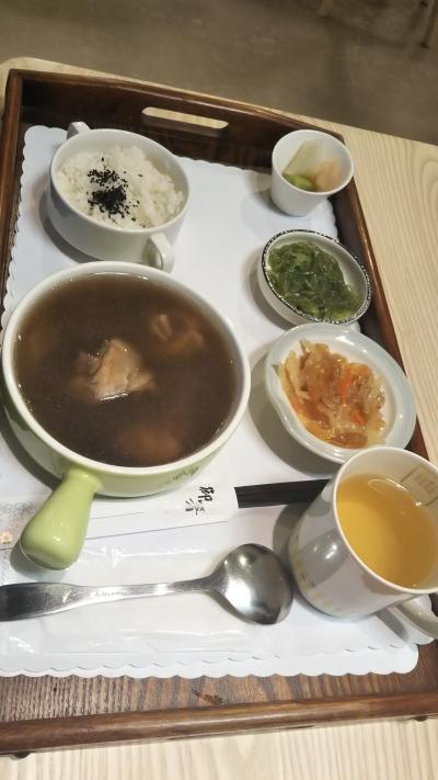 チキンスープとご飯