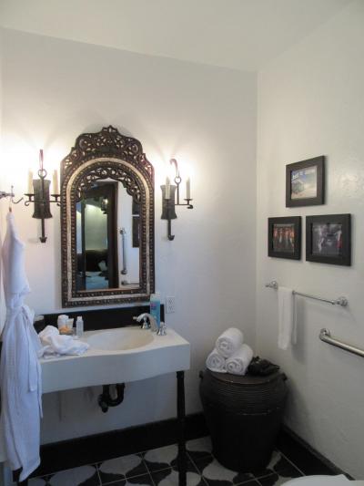 バスタブはありませんが広いシャワールーム