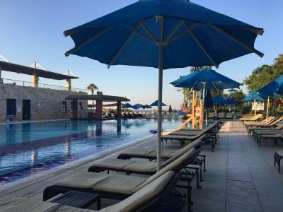 プールはなかなか良さげです。