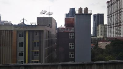 エアポート・レイル・リンクの車内から見える。