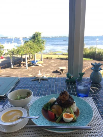 びわ湖が見えるカフェ