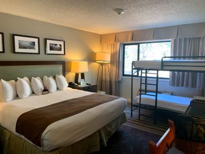 国立公園内のロッジ！