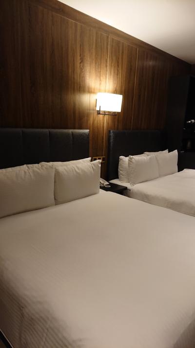 ベットも広くくつろげた