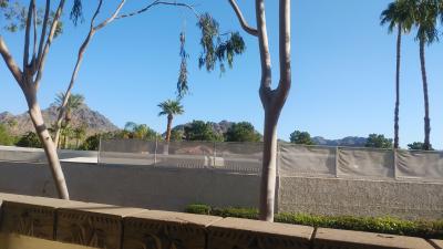 部屋からの眺望です