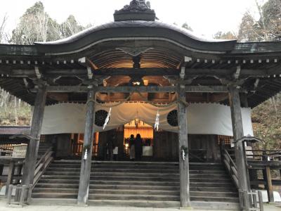 11月の戸隠はとても寒い【中社】