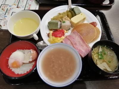 JR奈良駅に隣接していて、朝飯は本当にうまい