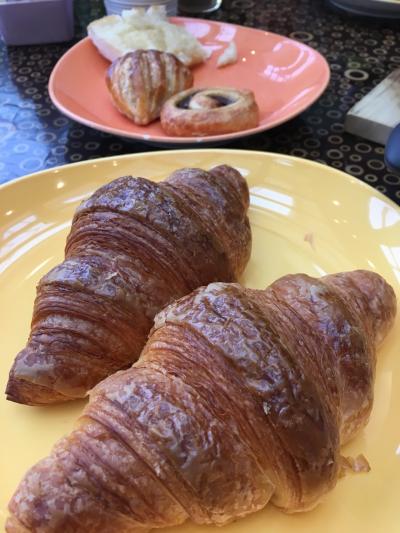 ホテルで美味しい朝食