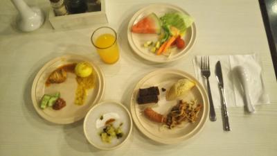 朝食はまあまあかな。