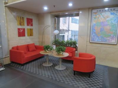 小さなロビーです