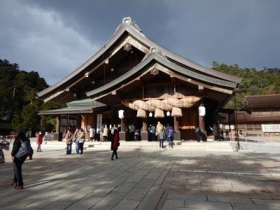 神有月も過ぎて新年を待つ大社へ