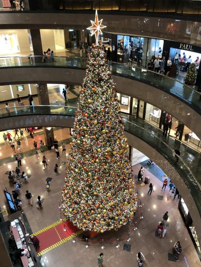 シンガポール高島屋のクリスマスツリー