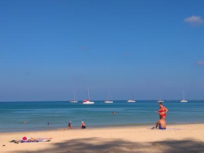 ビーチはとっても綺麗です