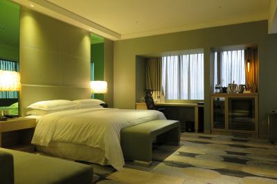 客室は40平米、デッドスパースもないため、とても広々していま