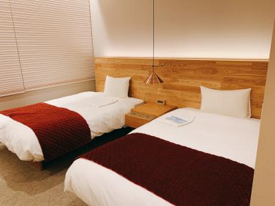 シンプルで居心地良いホテル