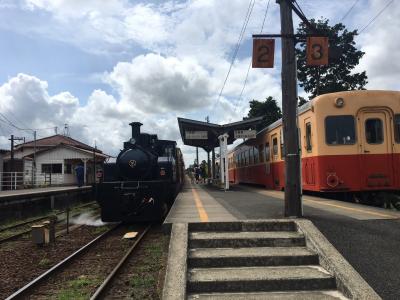 養老渓谷行の里山トロッコ！