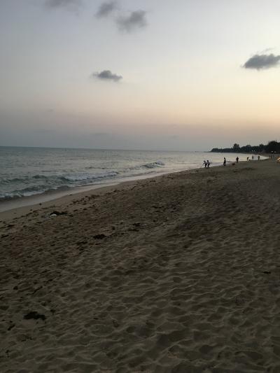 のどかなビーチ