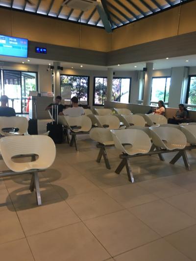 のんびりした南国空港