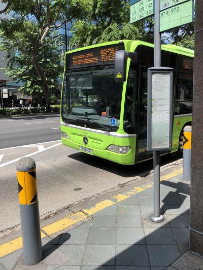 シンガポールでのバス移動