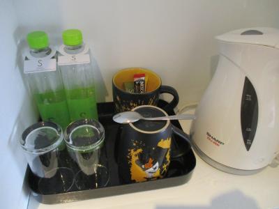 冷蔵庫がありません！これだけが不便。