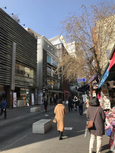 お土産探しに仁寺洞