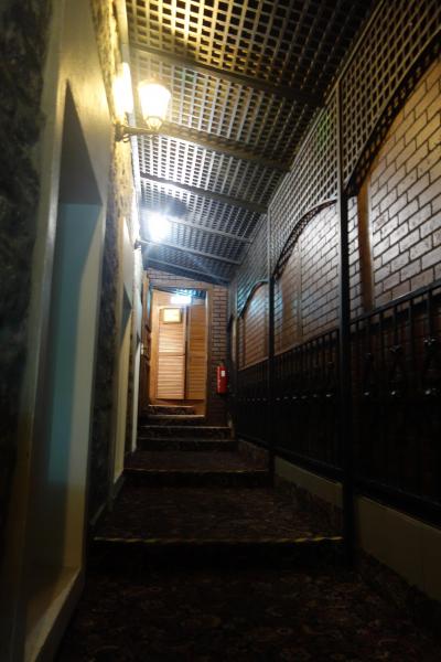 部屋までの廊下が長い